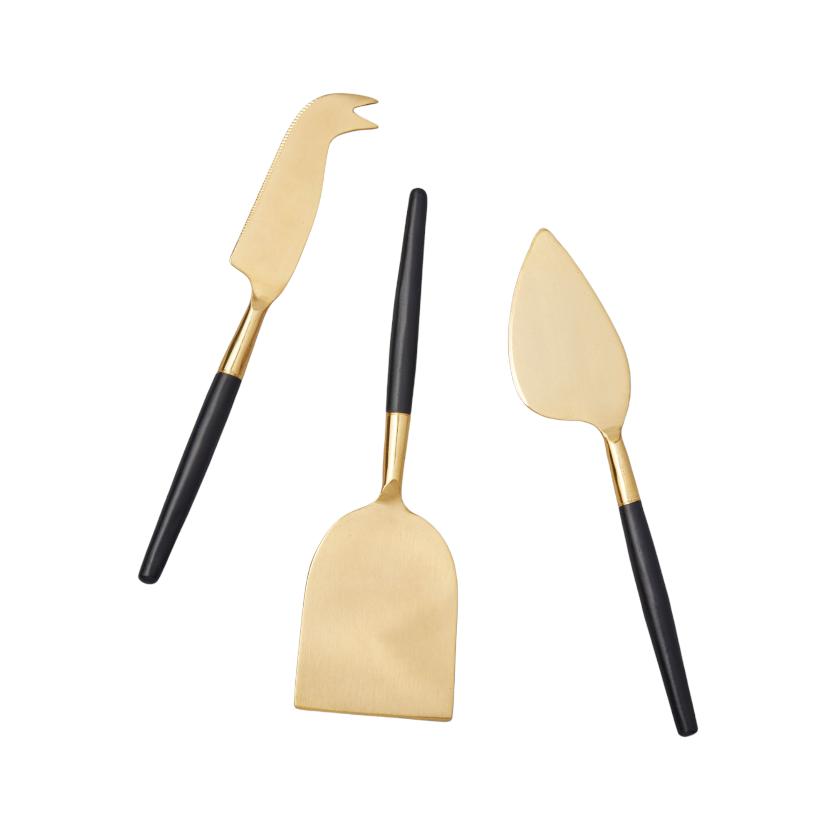 Black + Gold Cheese Tools