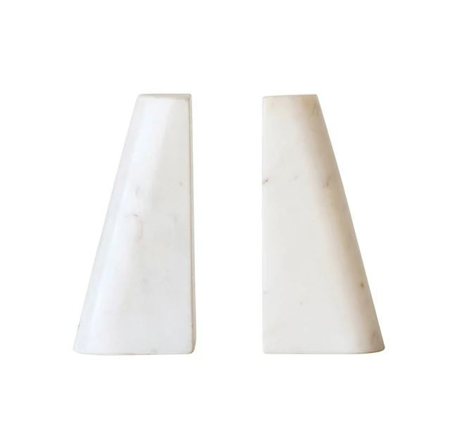 Marble Bookend Pair