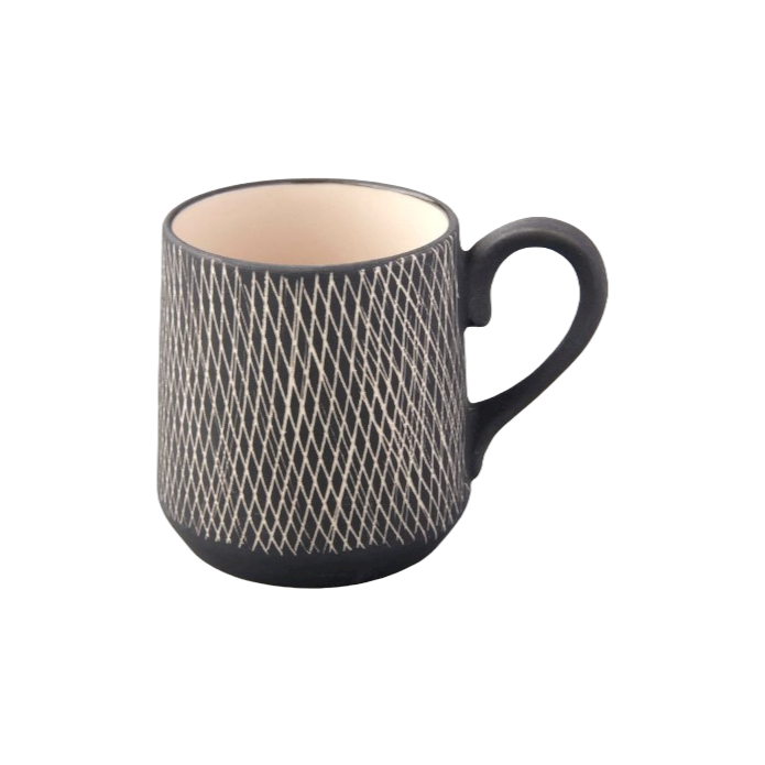 Mesh Stoneware Espresso Cup