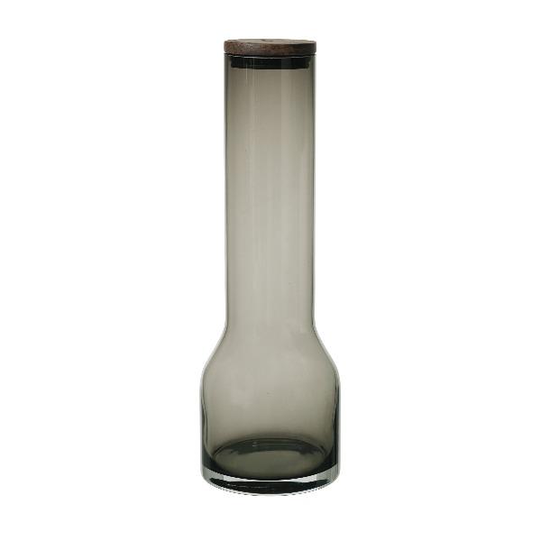 Tall Longus Water Carafe Storm