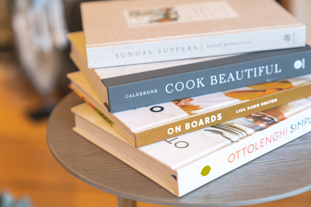Art & design books and cook books