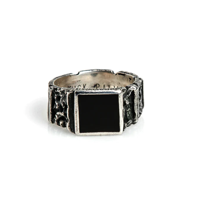 Black Onyx Ring - Size 7