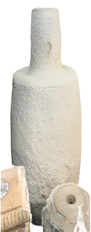 Paper Mache Vessel Tall