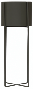 Tall Charcoal Plant Stand