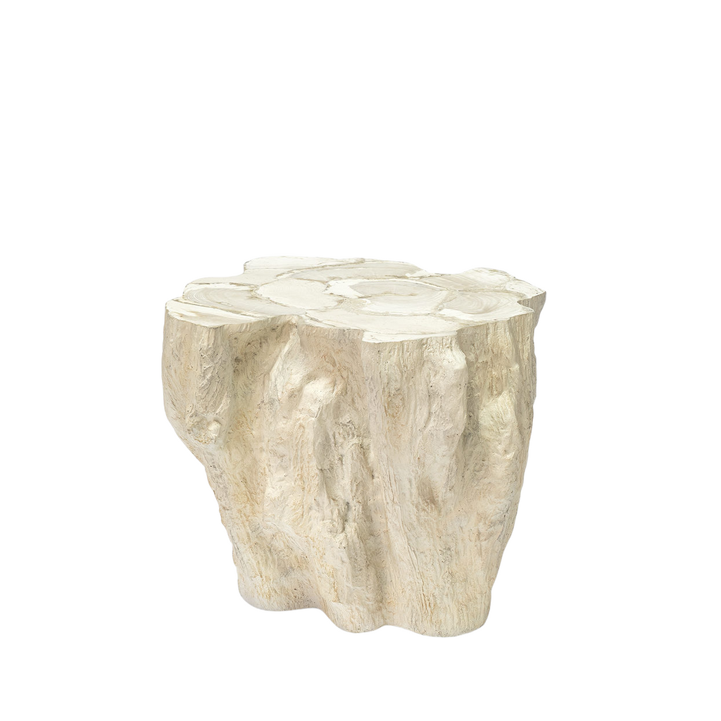 Fossilized Clam Side Table