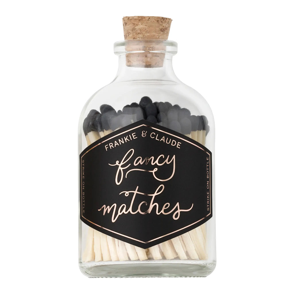 Fancy Matches Charcoal Black