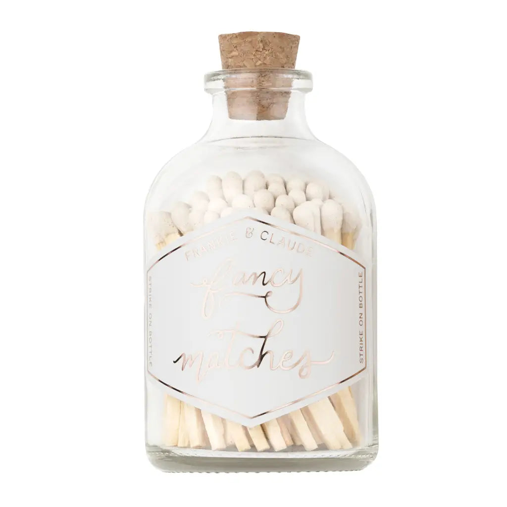 Fancy Matches Classic White